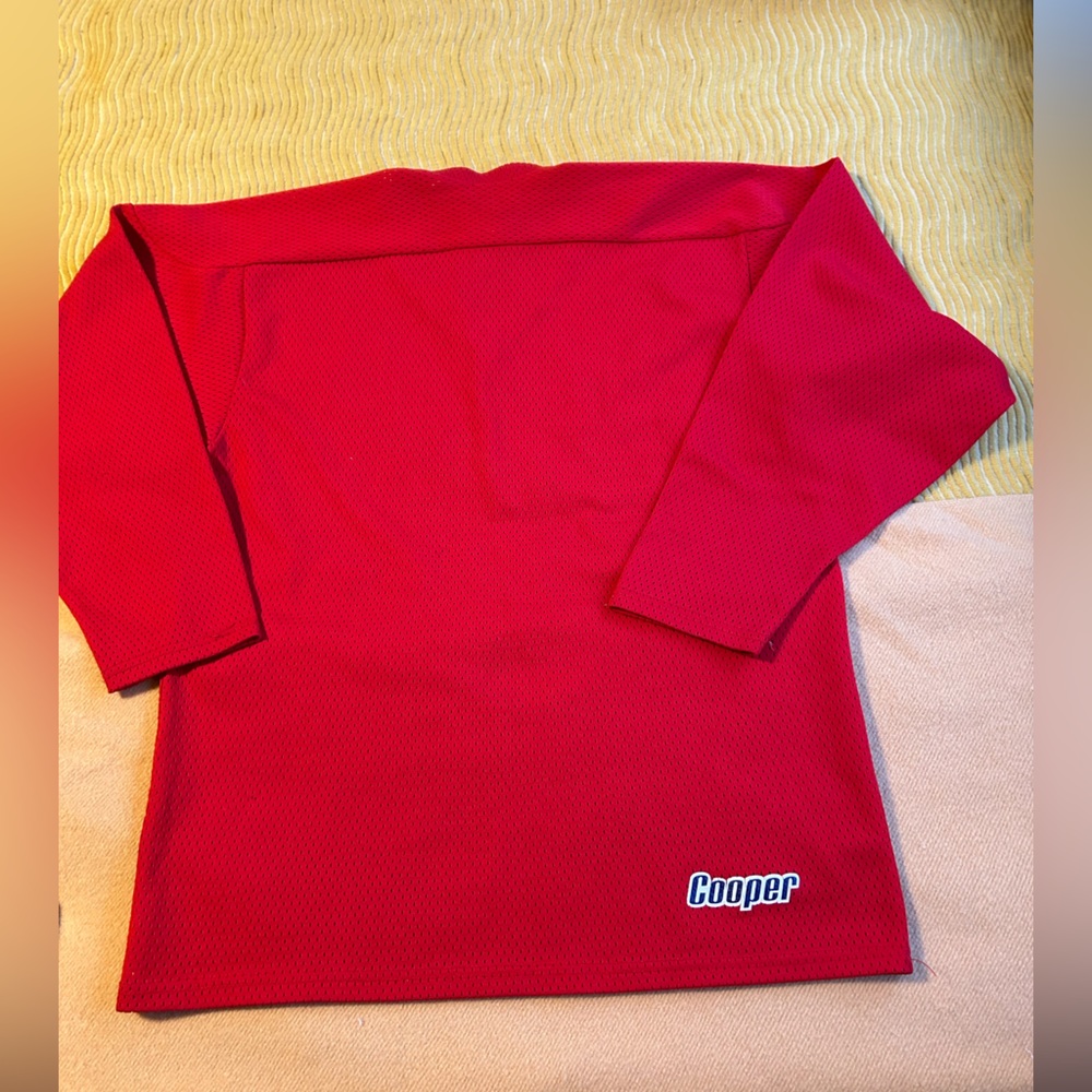 Vintage Cooper hockey jersey ..great to add your name or team